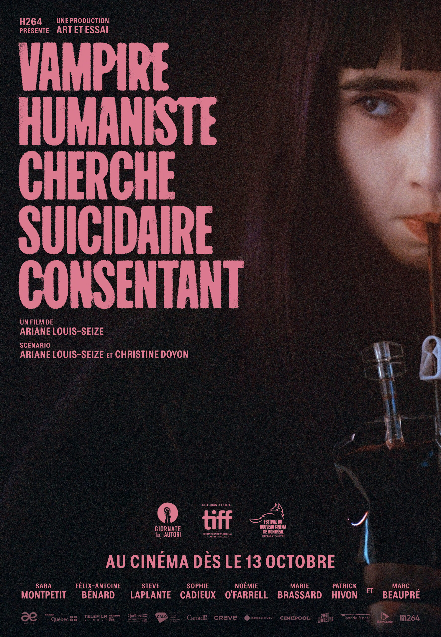 Affiche du film width Vampire humaniste cherche suicidaire consentant